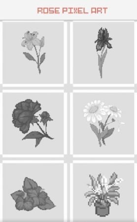 玫瑰花像素艺术游戏Rose Flower Pixel Artv1.6