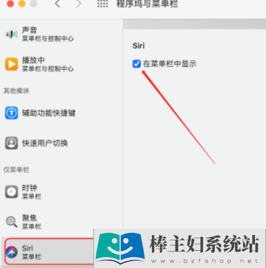 苹果电脑删除右上角的siri图标显示方法分享