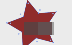AI设计圆角五角星教程分享
